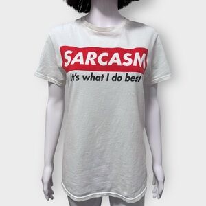 Sarcasm “It’s what I do best” Delta Cotton T-Shirt